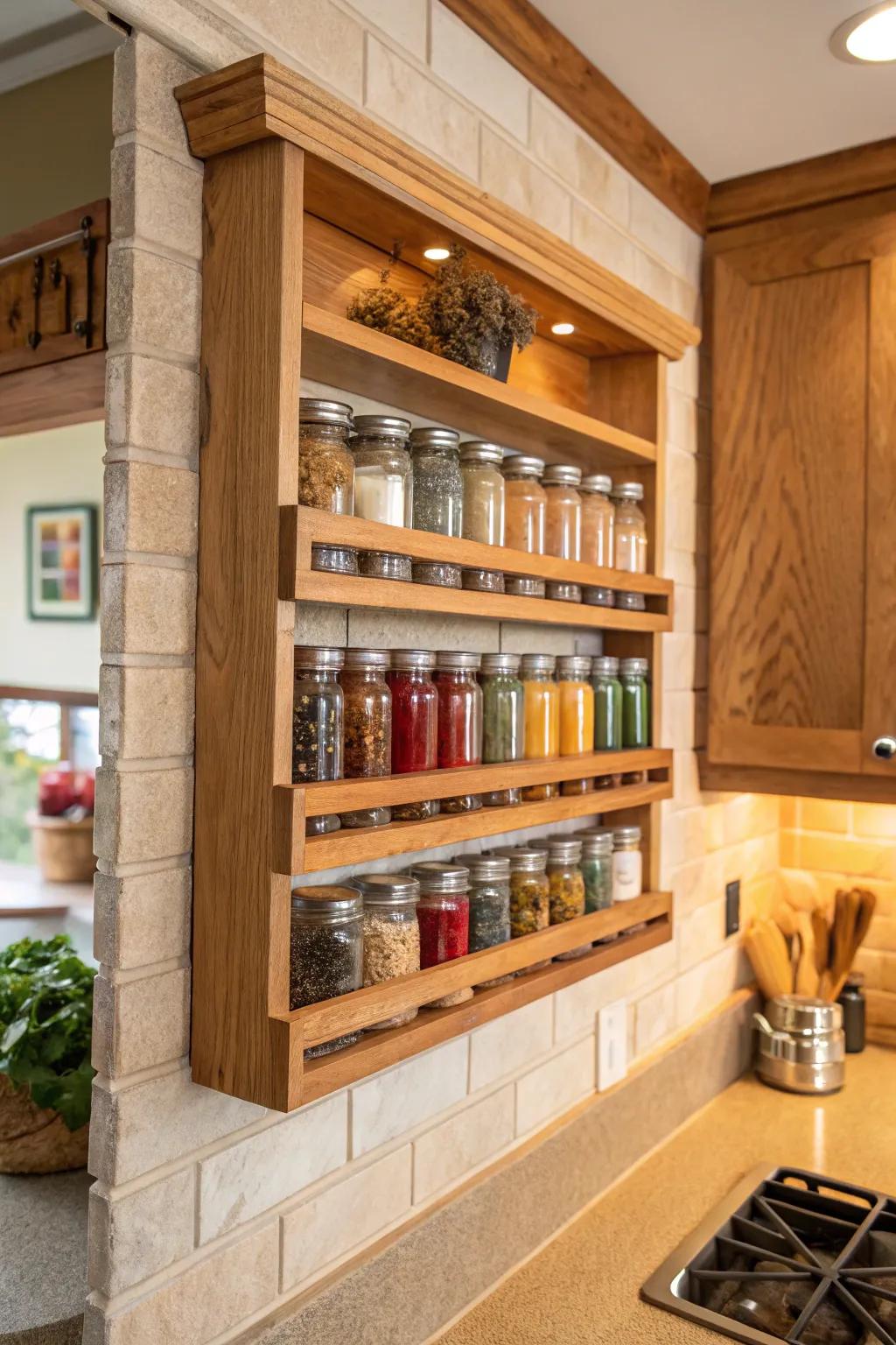 In-wall alcoves present a refined and unified solution.