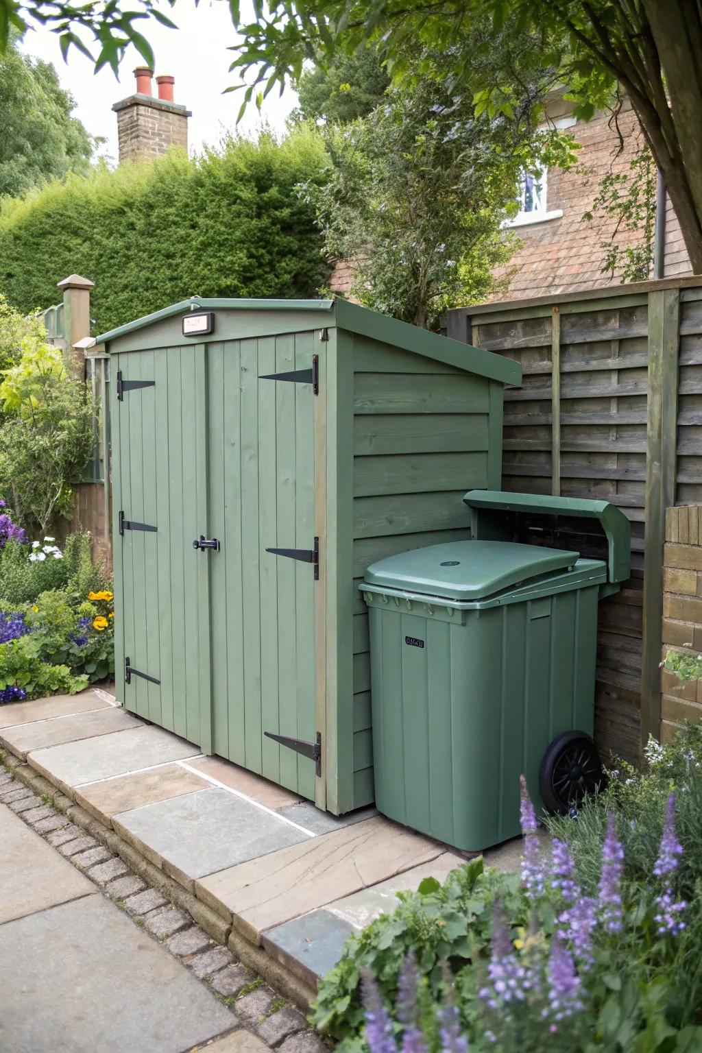Tailor your bin store with custom paint options.
