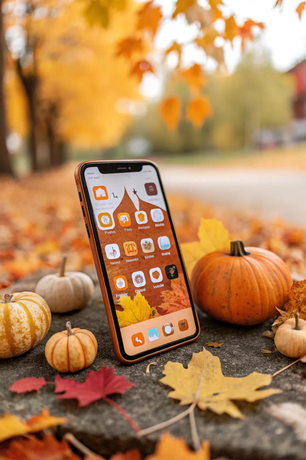 Celebrate the season with a themed visual interface.