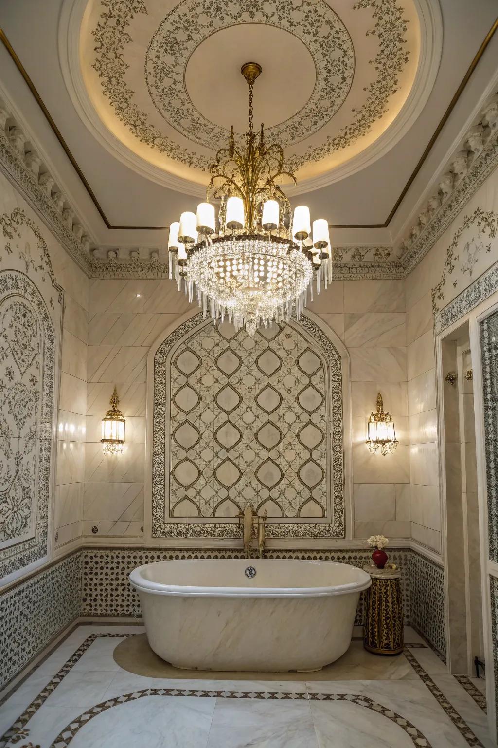 Complex details bring refinement and a personal touch to your bathroom.