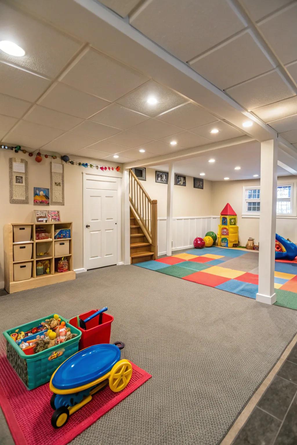 A lively place where youngsters can investigate and enjoy themselves.