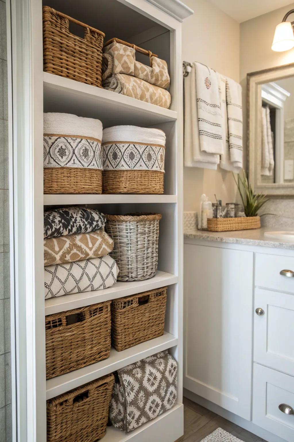 Textural highlights add depth and visual appeal.