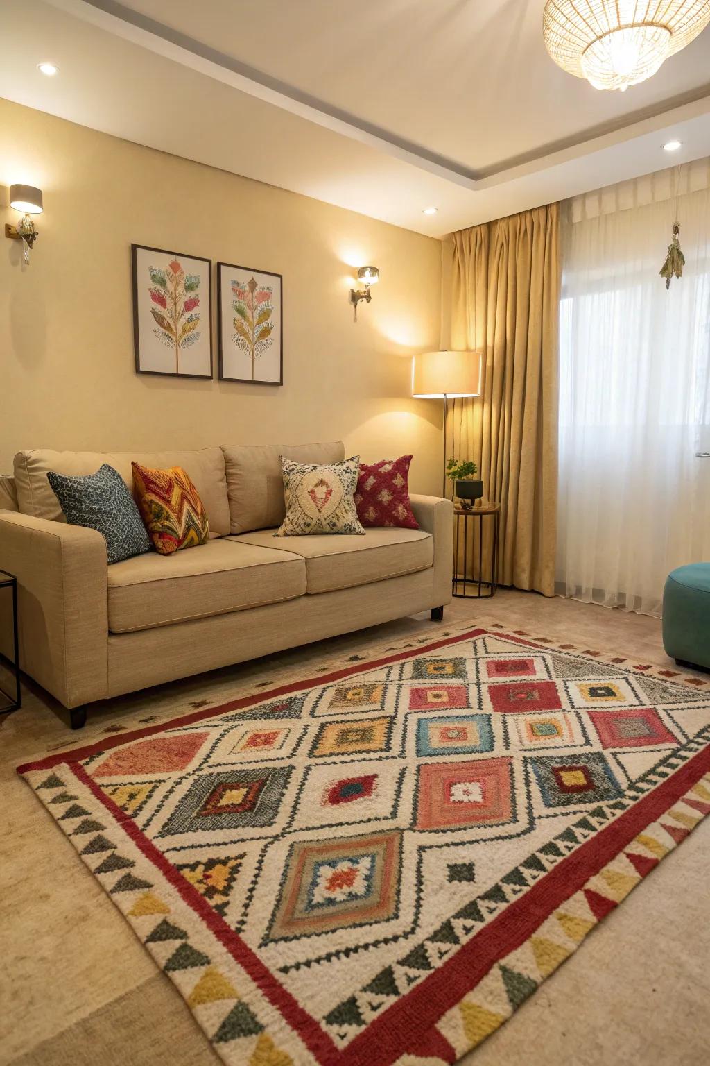 Symmetrical layouts introduce a modern flair.