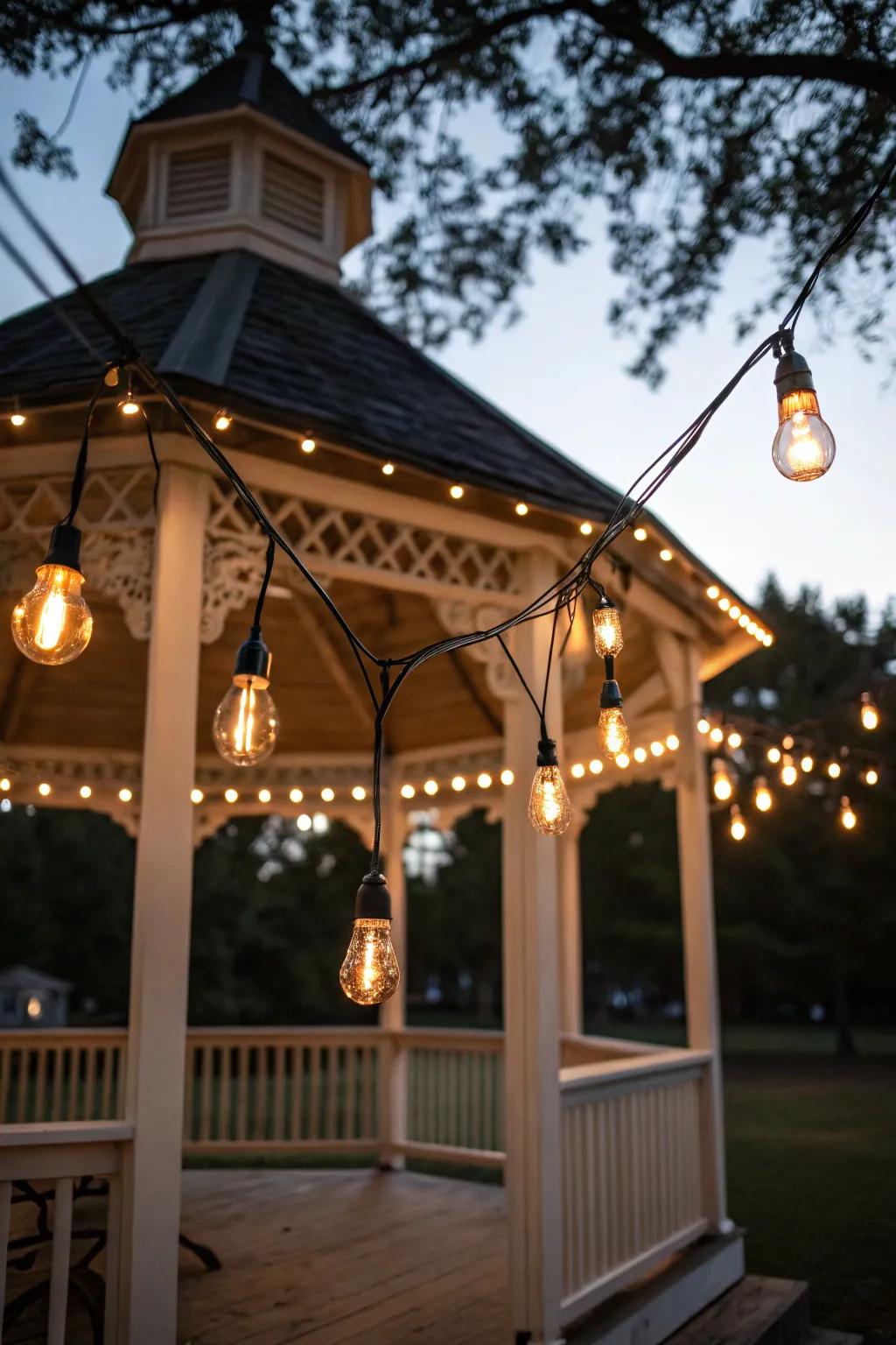 Edison bulbs present a manufacturing chic allure.
