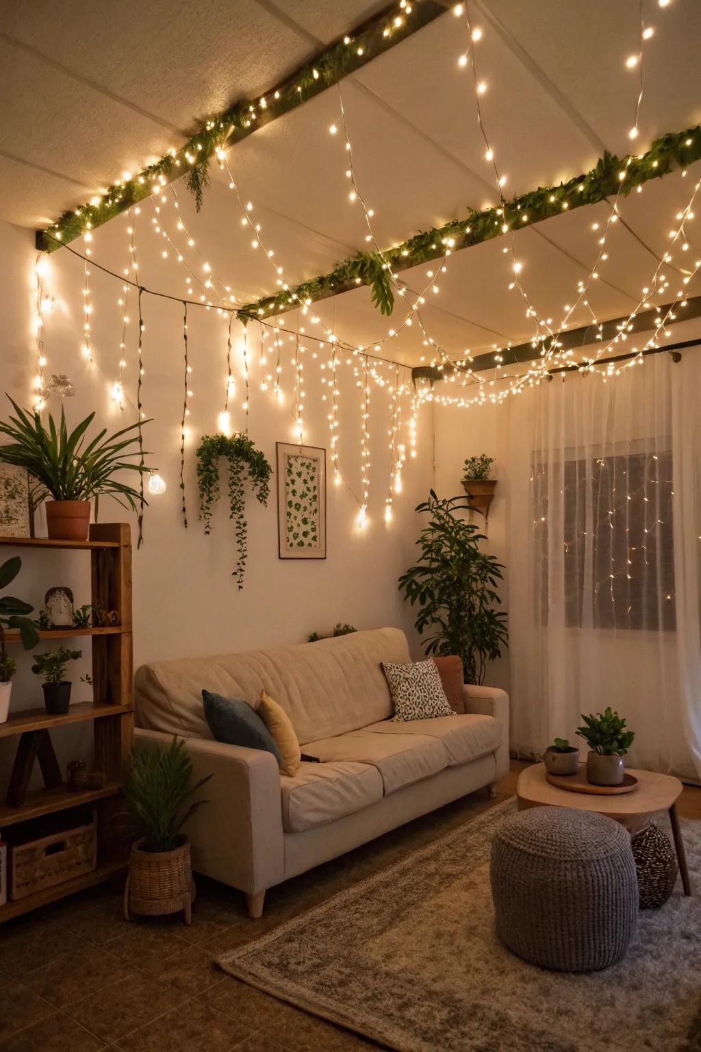 Miniature lights infuse an element of enchantment into any birthday celebration.
