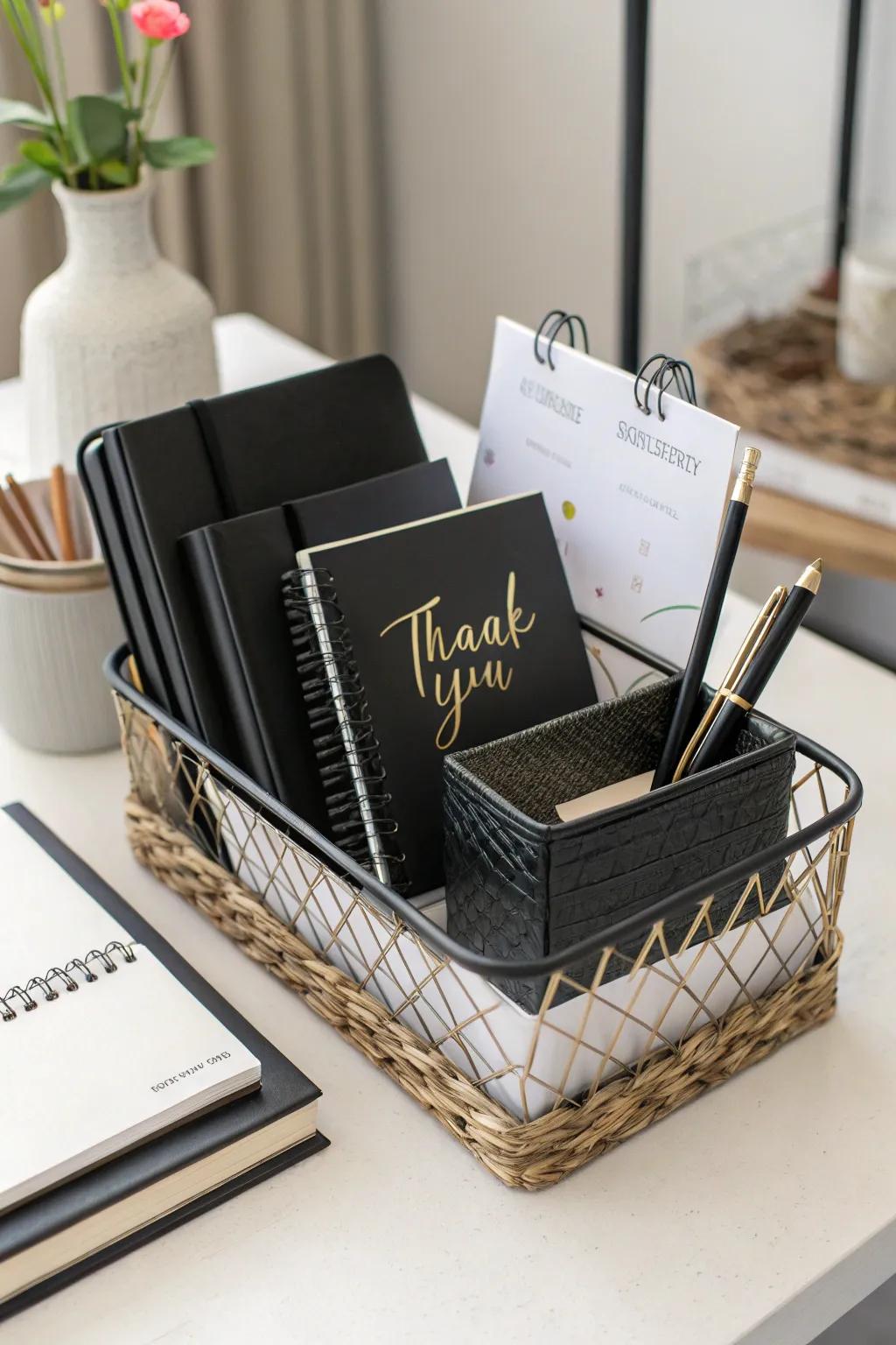 Refined paper goods for the dedicated writer.