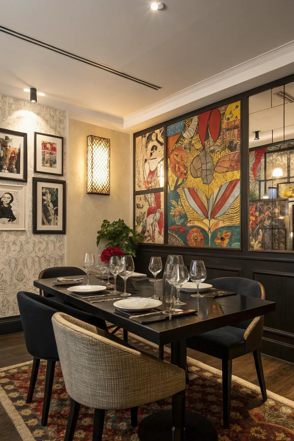 Art infuses your space with personal flair.