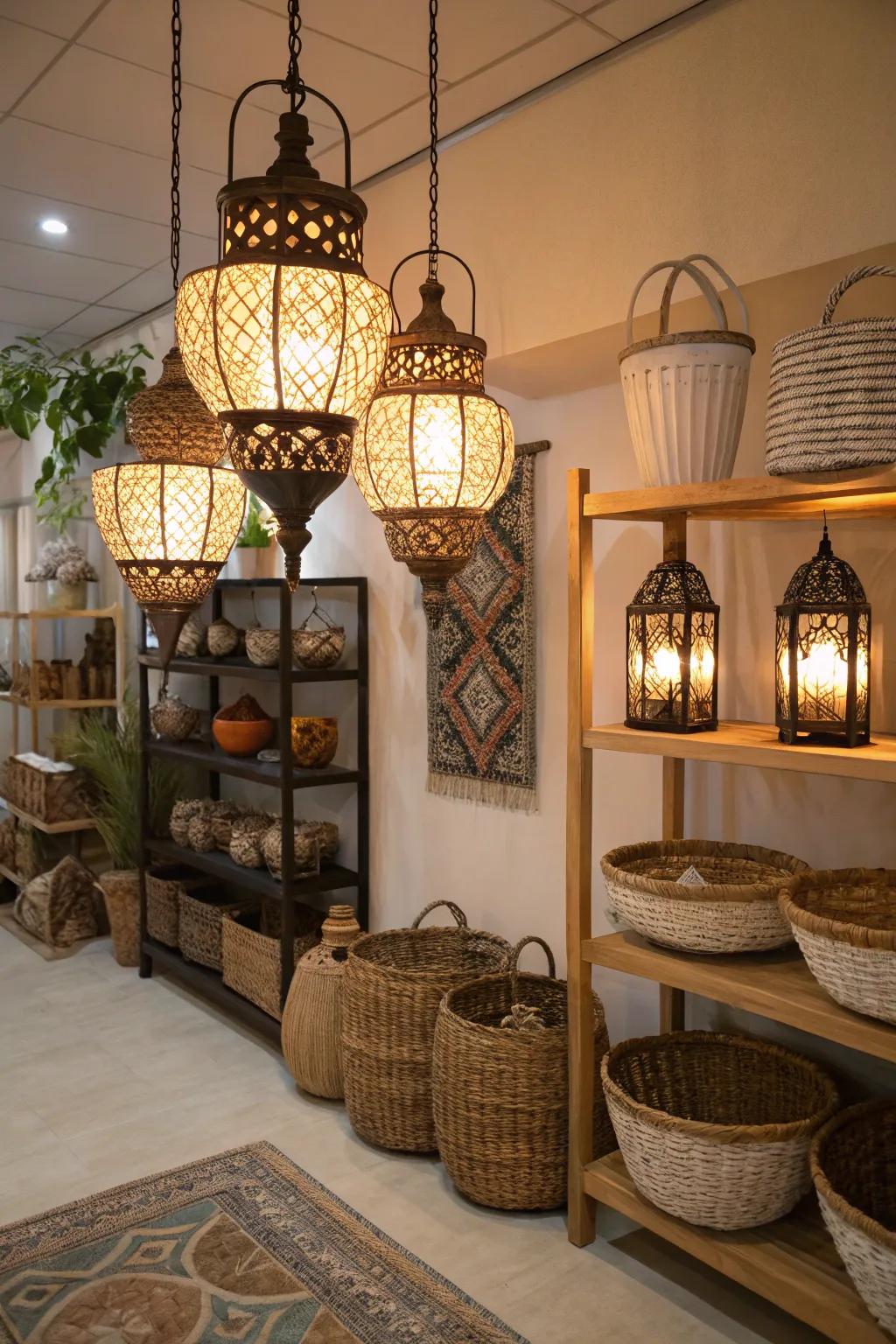 Decorative accessories add personality to your decor.