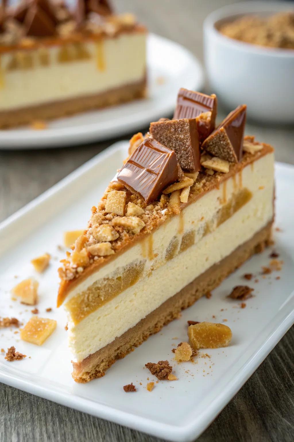 Mixing consistencies can improve both the look and taste of your dessert.