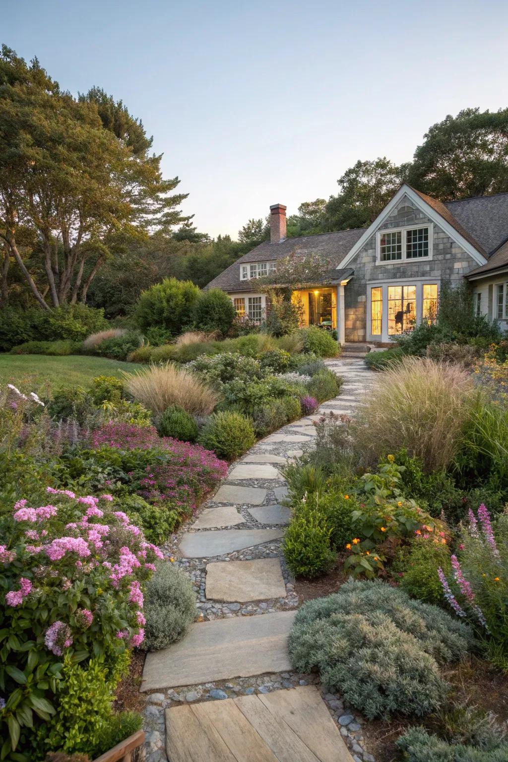 Meticulous landscaping augments your home's allure.