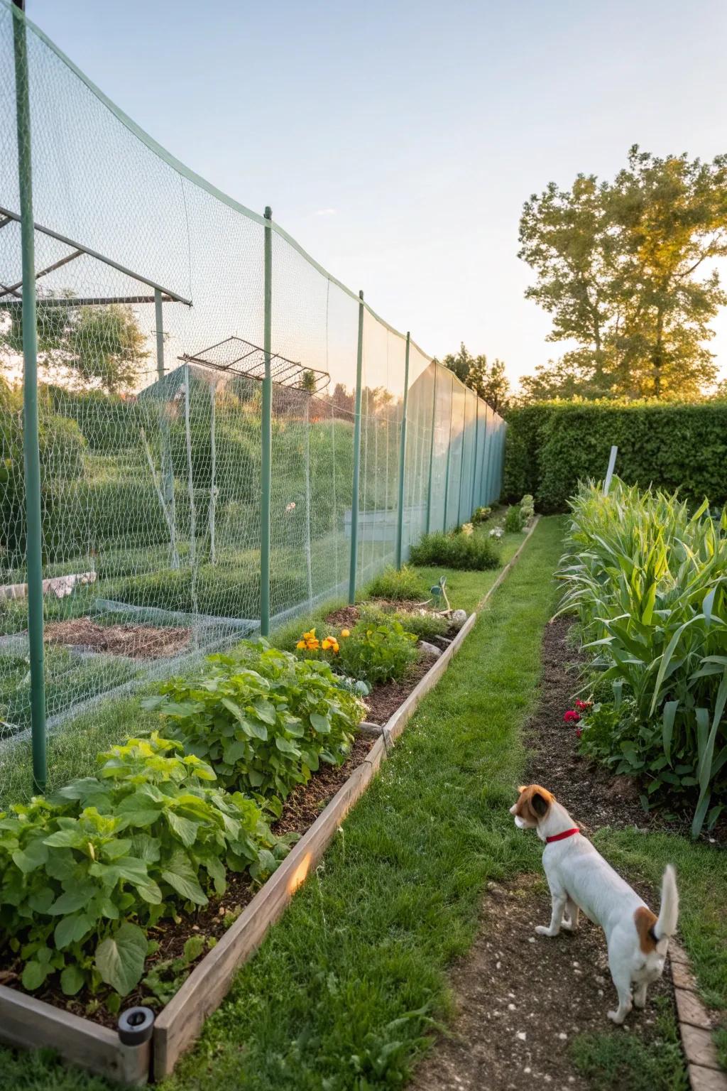 Polymeric weave provides a versatile and economical fencing alternative.