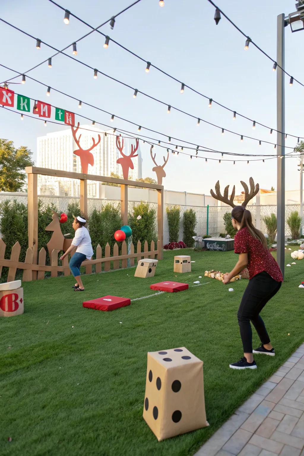 Let the merriment commence with Reindeer Diversions.