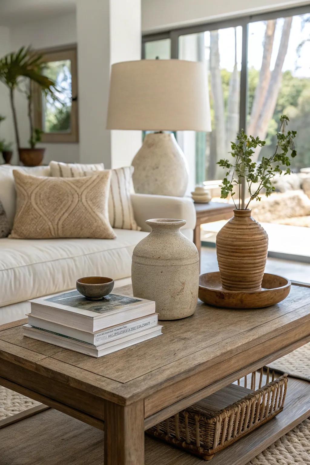 Your decor will have a sophisticated and peaceful vibe thanks to neutral tones.