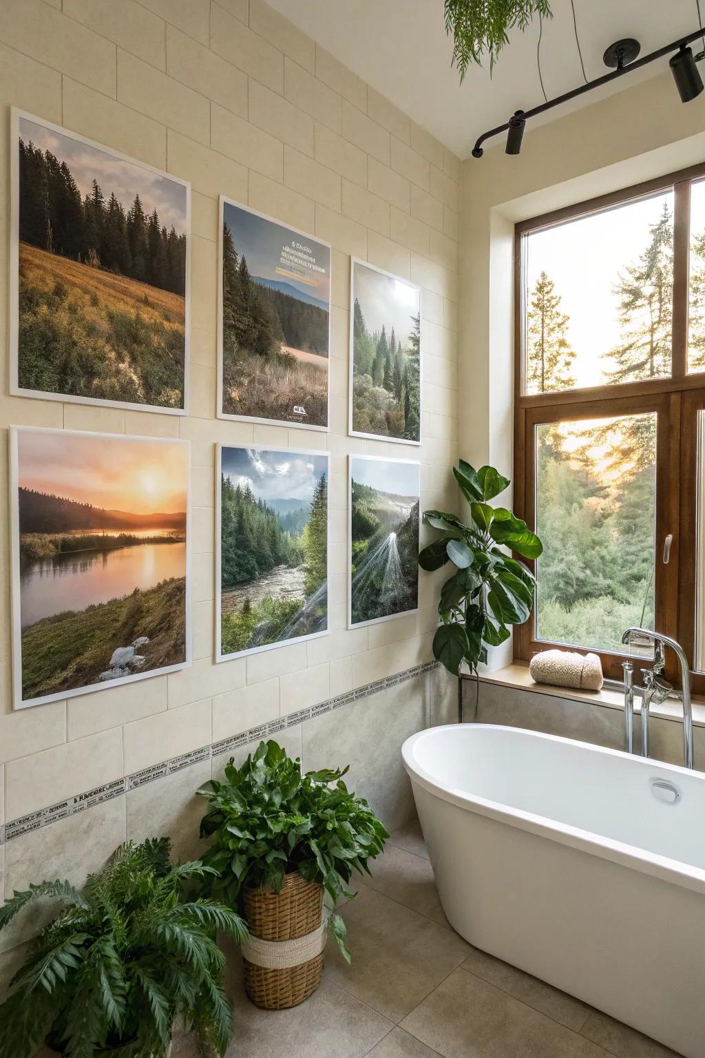 Nature posters infuse a hint of tranquility into your abode.