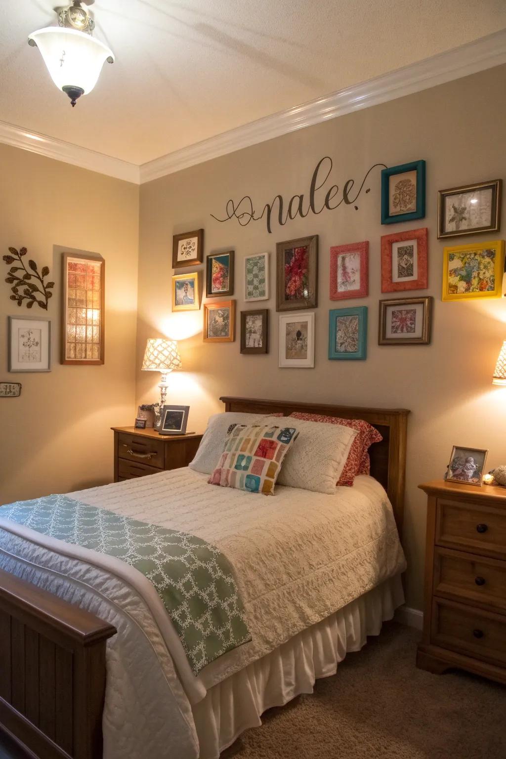 Bespoke décor instilling a distinctive allure.