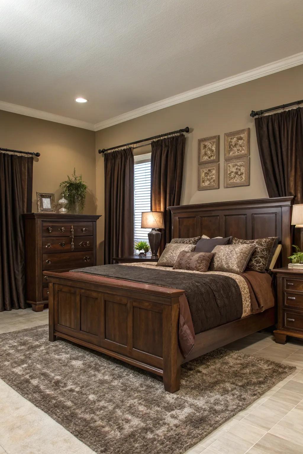 A single hue strategy delivers elegance and cohesion.