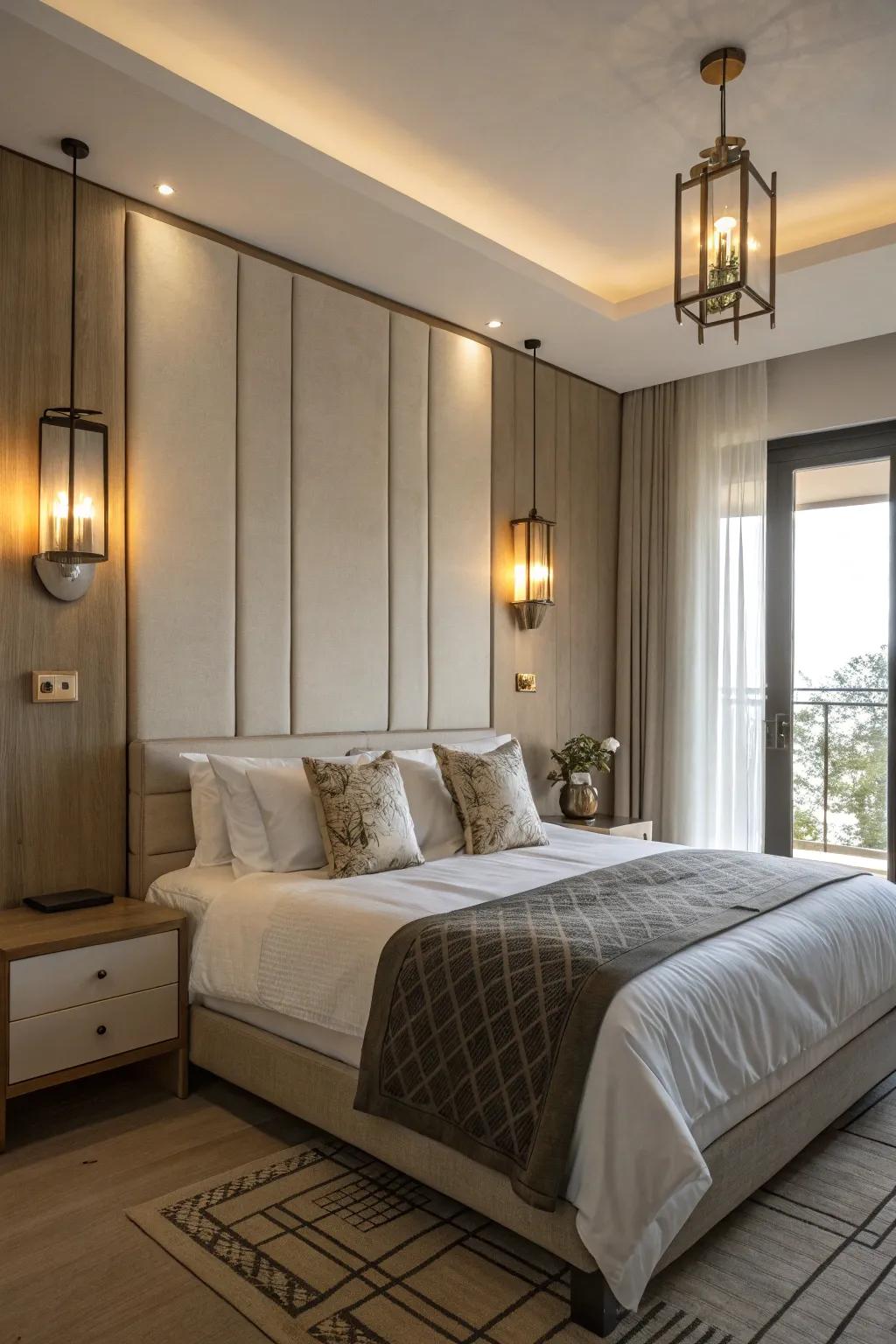 Lighting fixtures enrich the mood and design of your space.