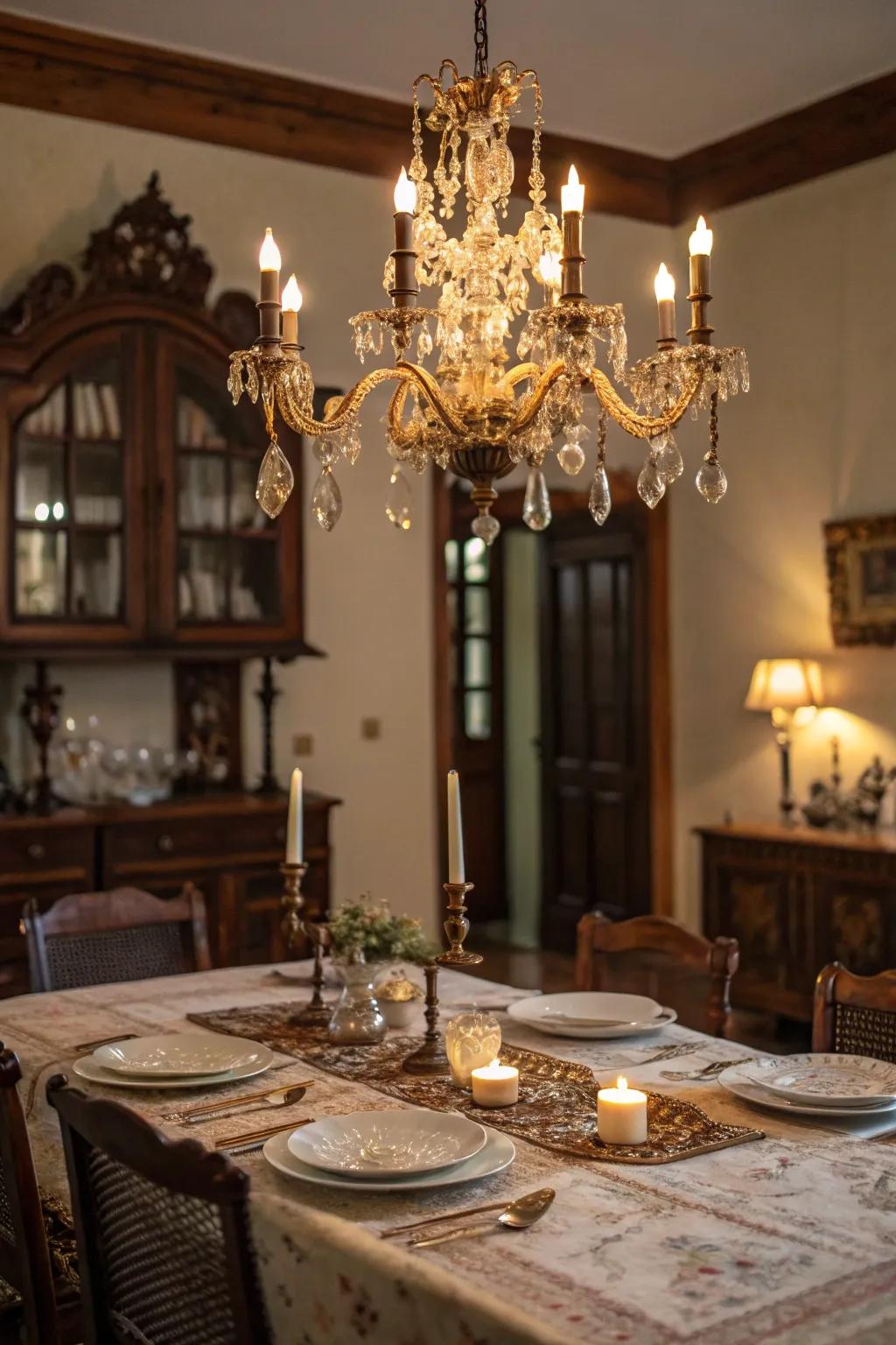 Historic lighting introduces sophistication and warmth to any room.
