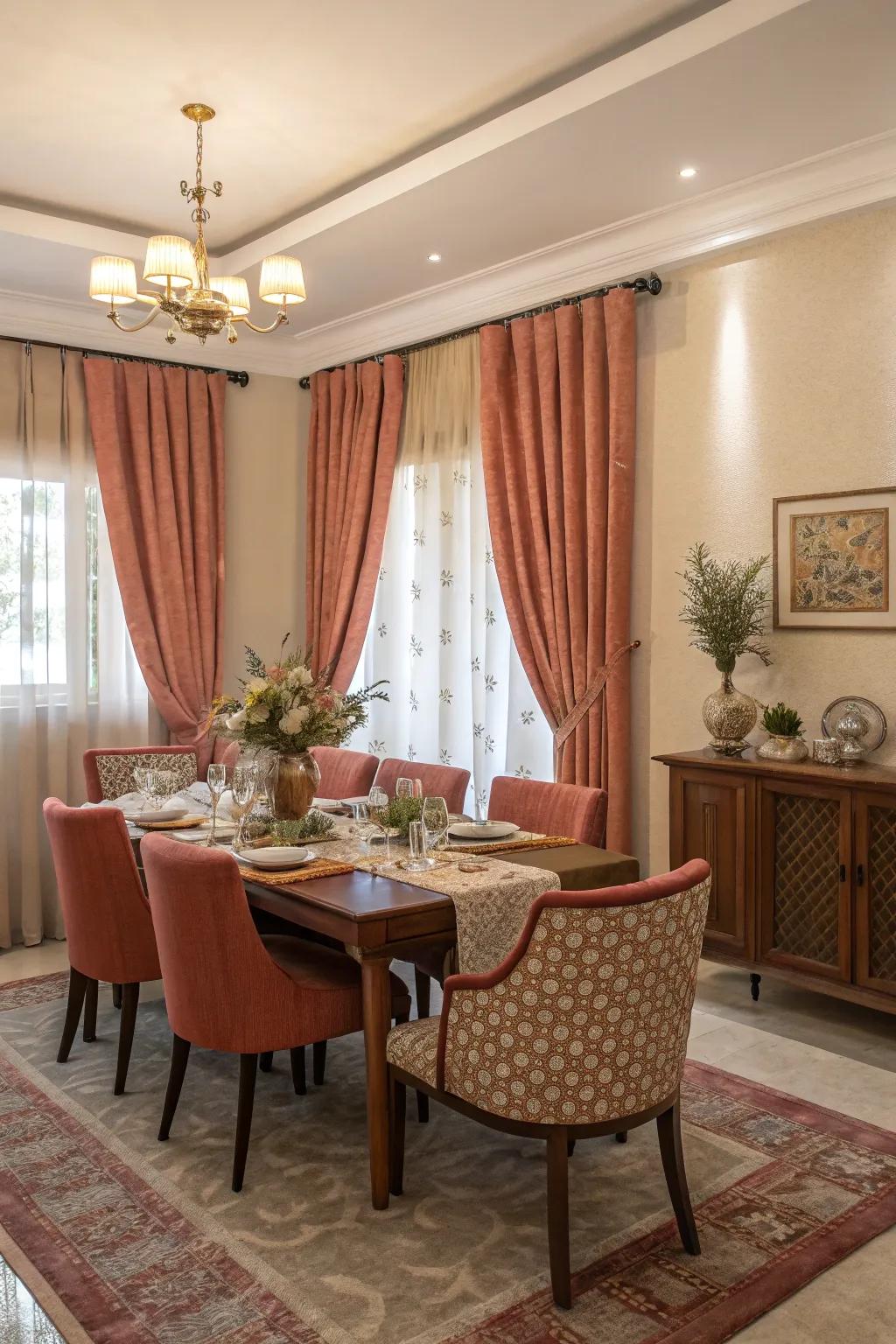 Attain harmony through a well-coordinated hue palette.