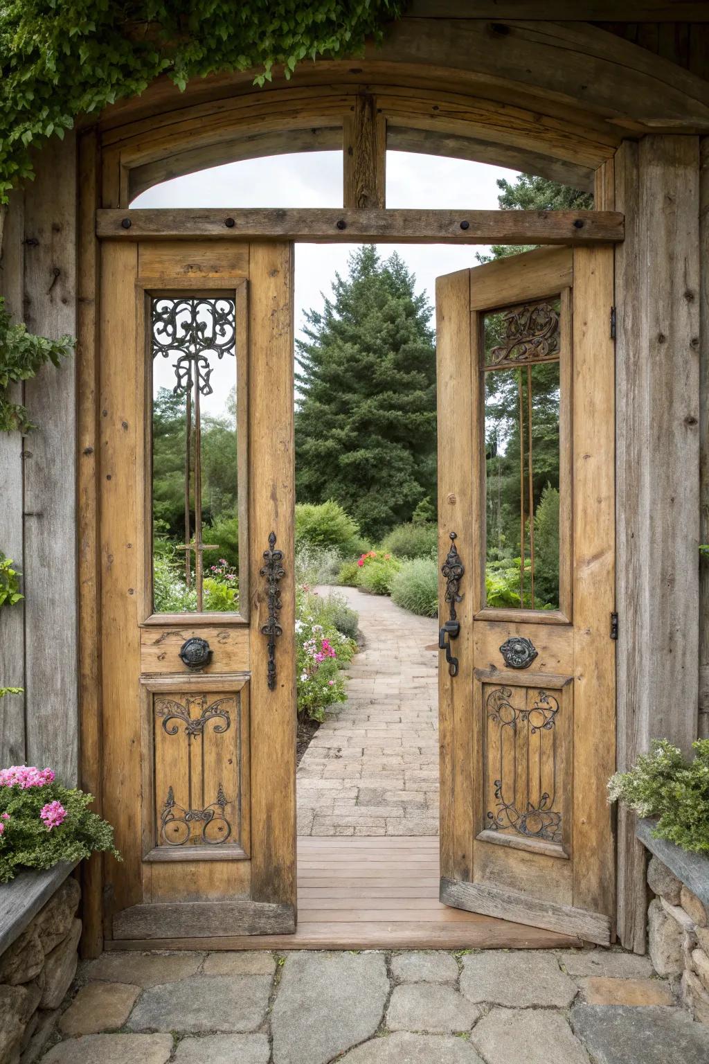 Infuse country style with timber highlights that tell a story.