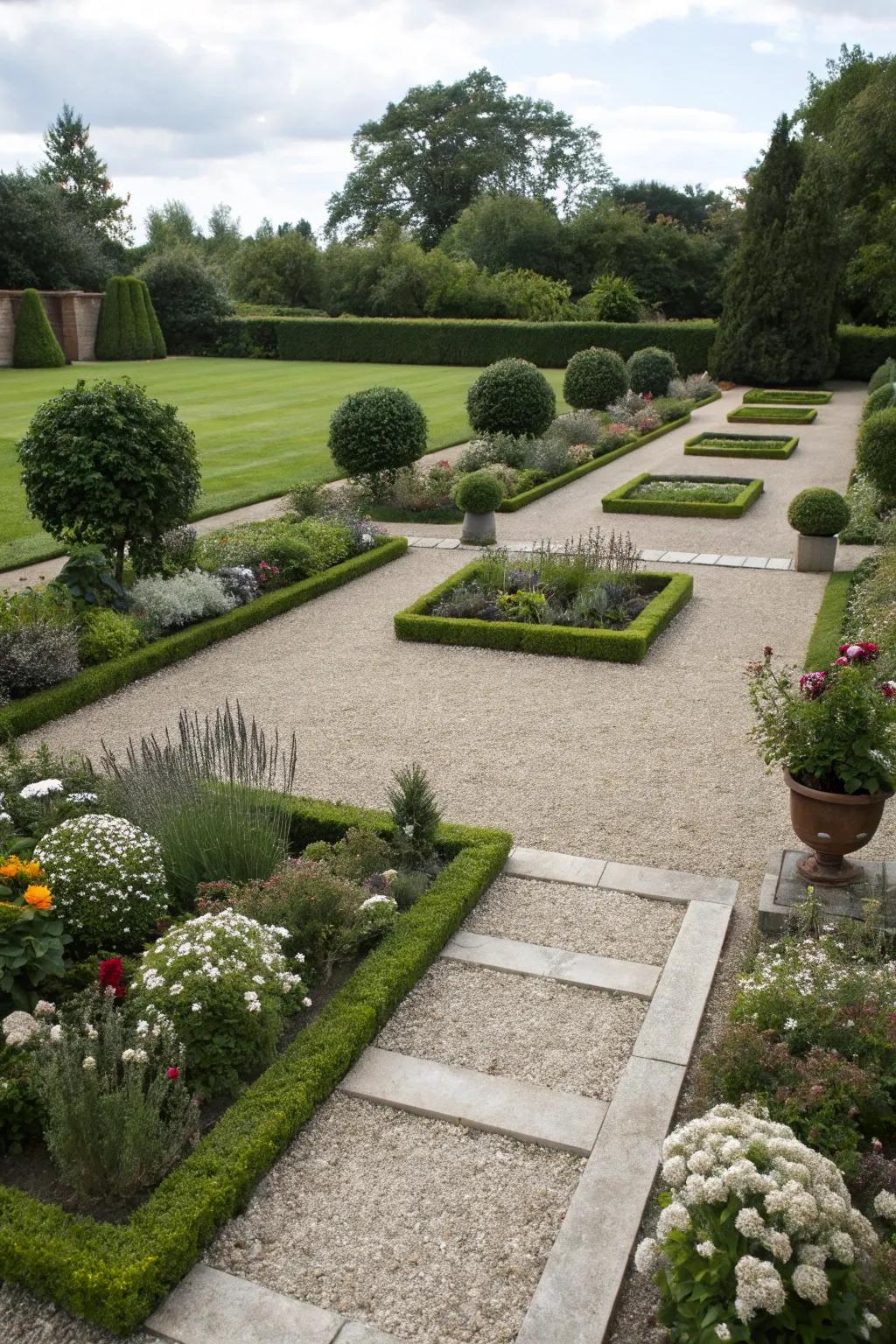 Symmetrical designs cultivate a sense of visual harmony and balance.