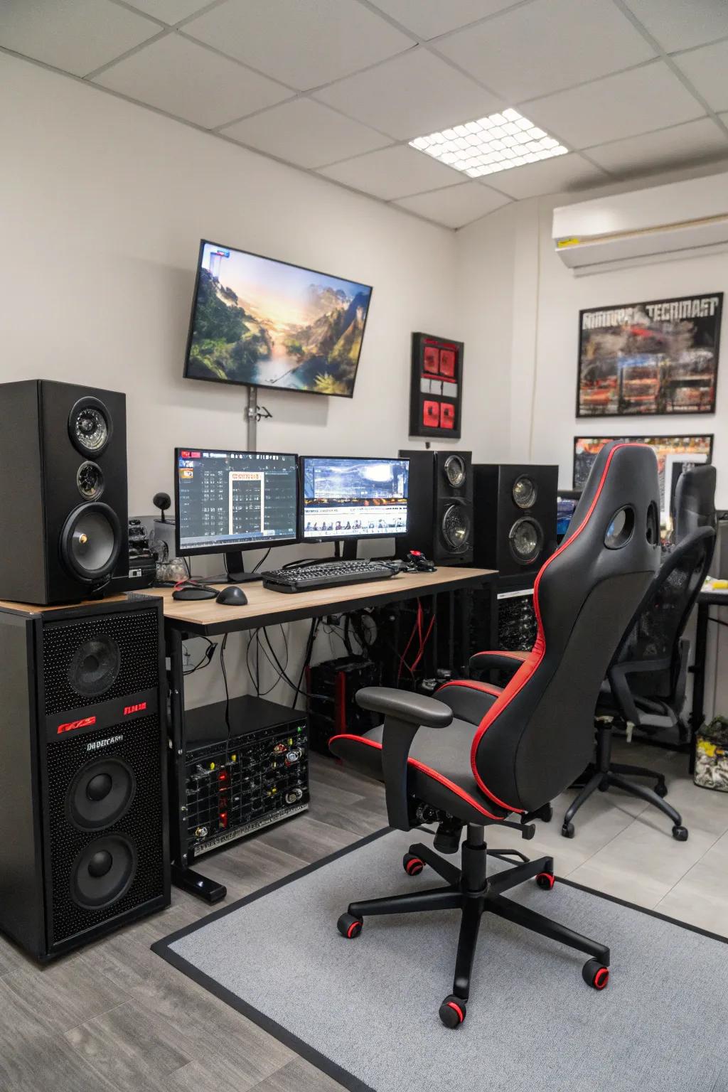 Capture every auditory nuance with a first-rate sound system.