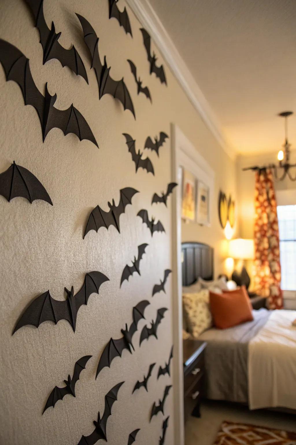 Crafted rodents can inject an element of surprise into your bedroom décor.