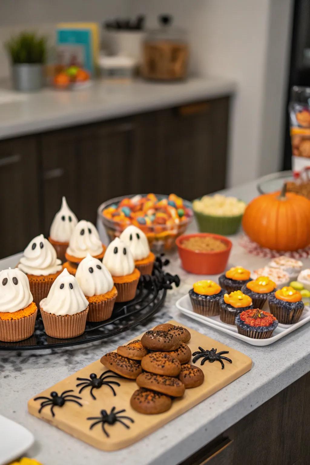 Indulge in delightfully spooky Halloween victuals.