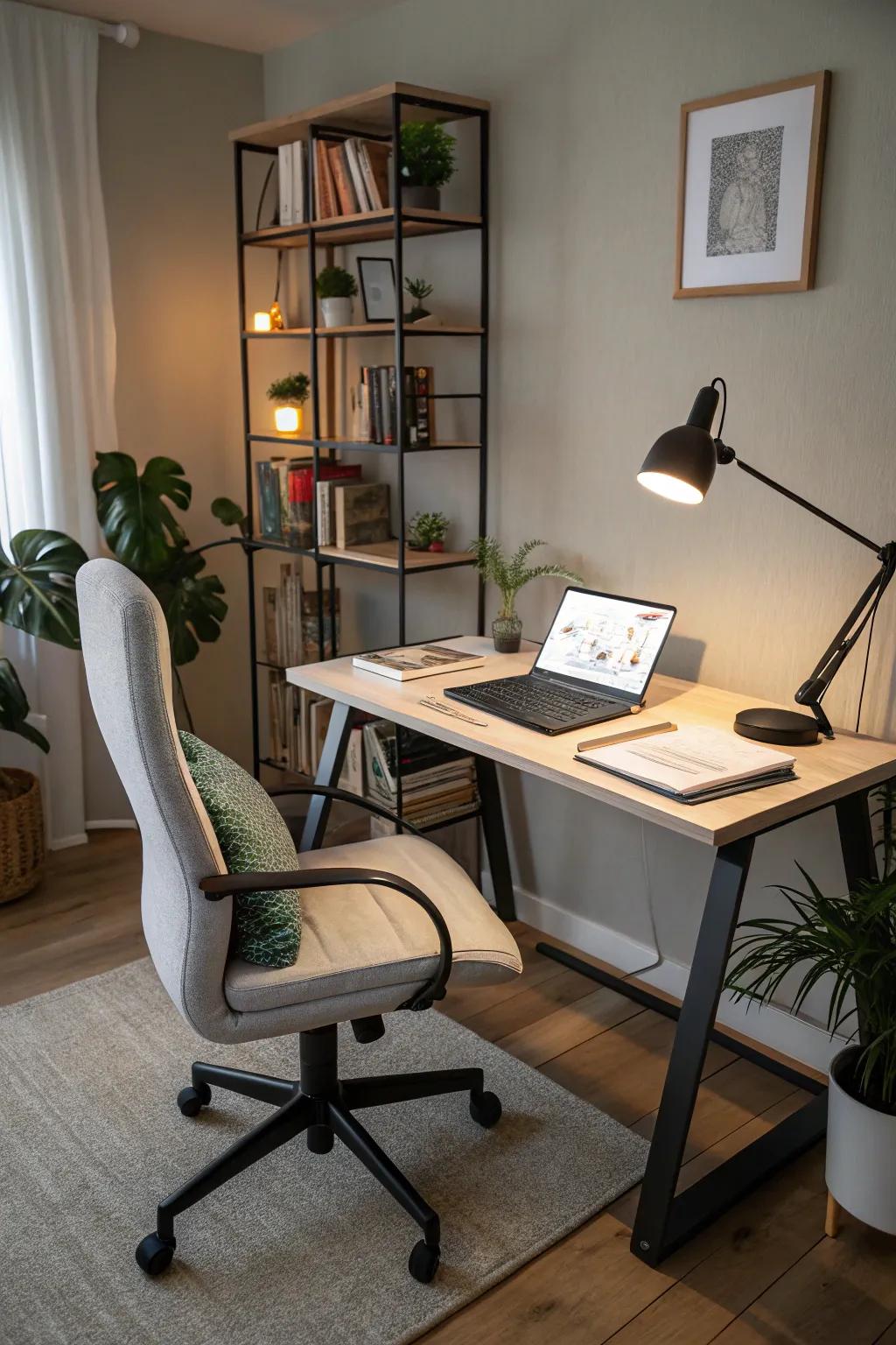 Comfort comes first: ergonomic necessities for your office.