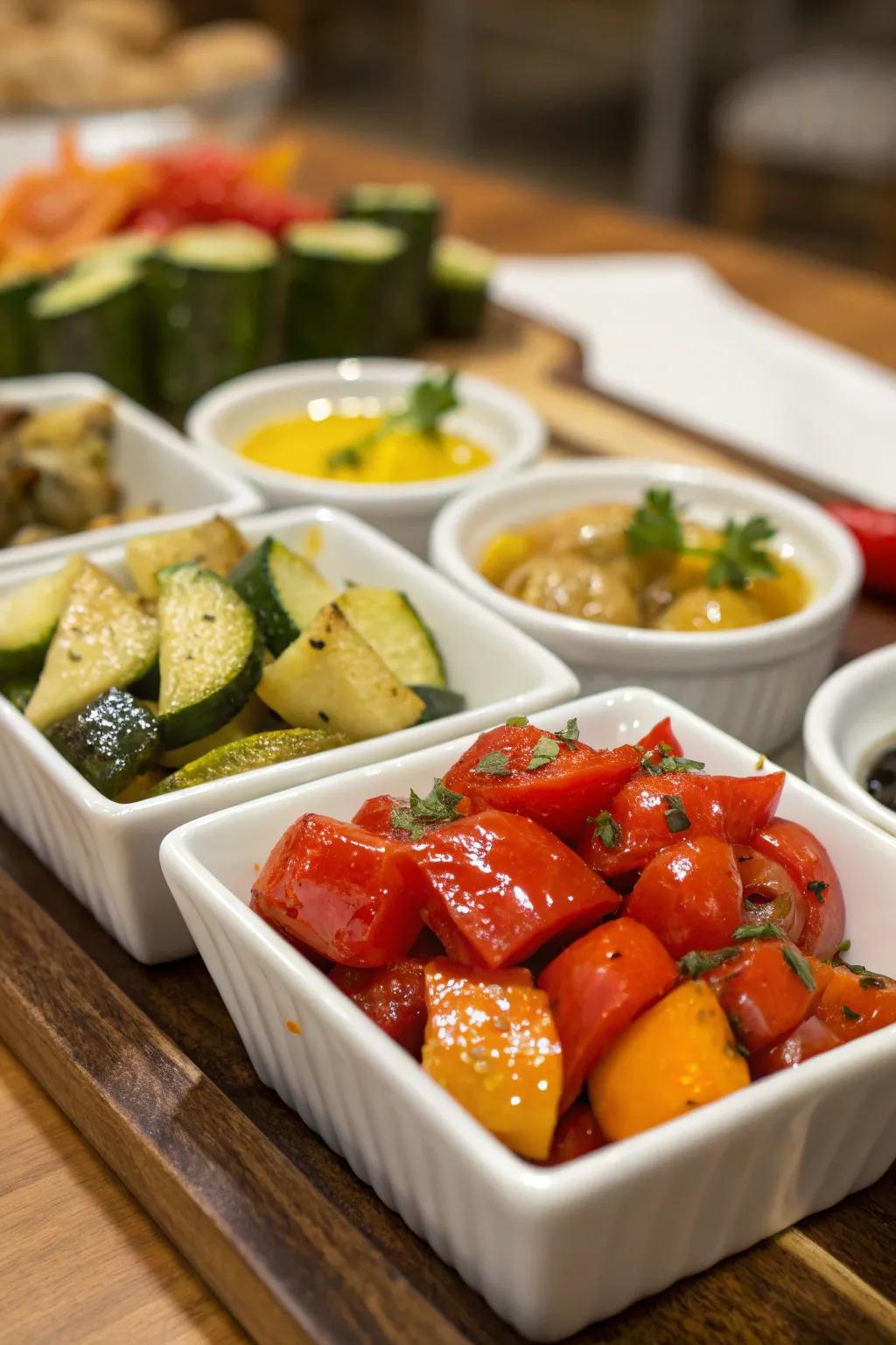 Flavorful vegetables for an extra increase in flavor.
