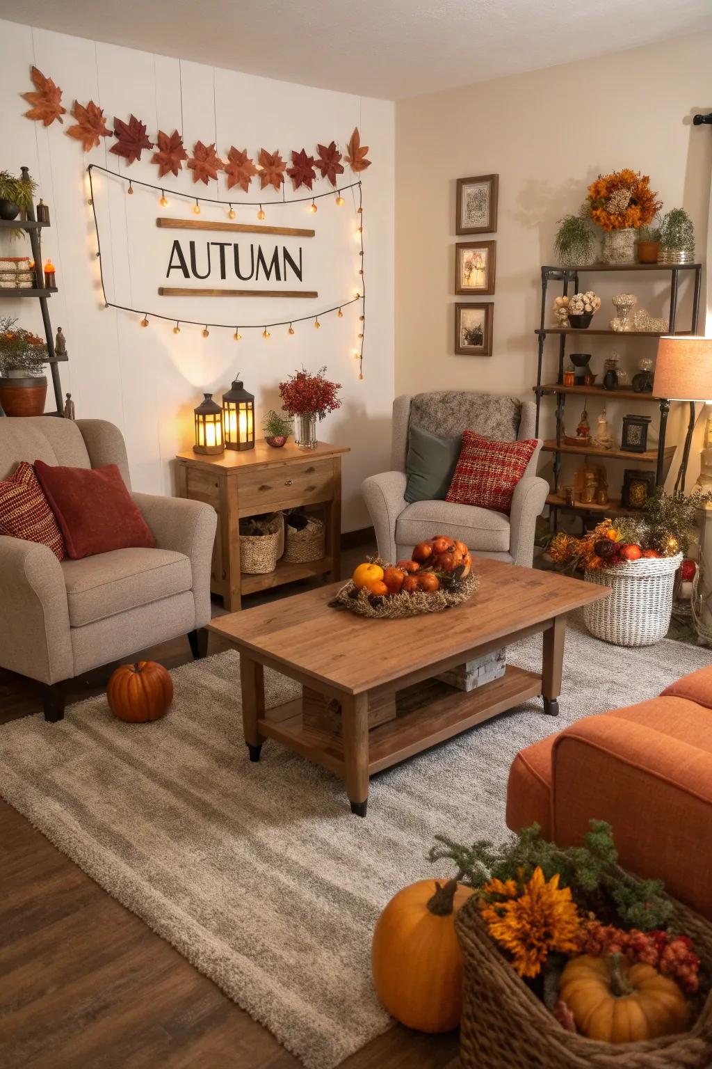 Embrace the seasons through adaptable signage.
