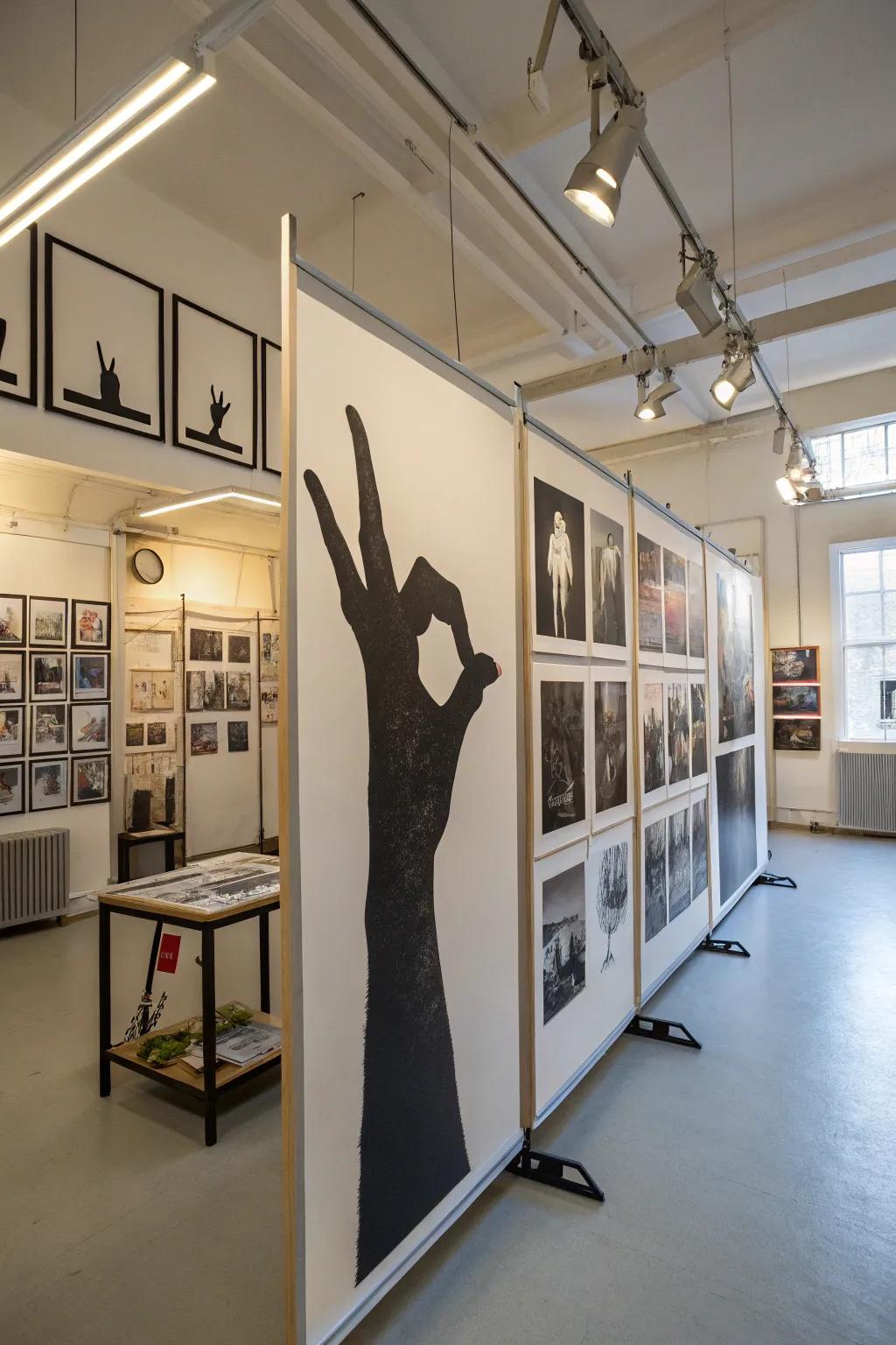 Hand gestures evolve into shadows, exposing hidden mysteries.