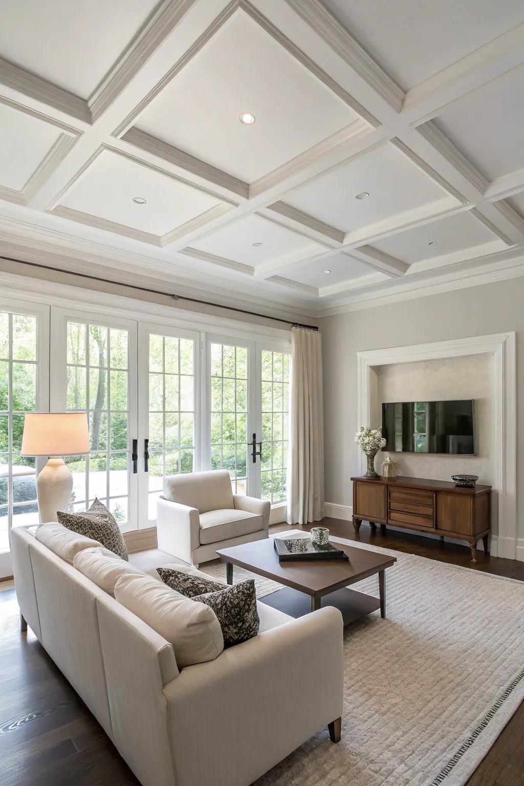 Minimalistic blueprint instills tranquility and unpretentiousness.