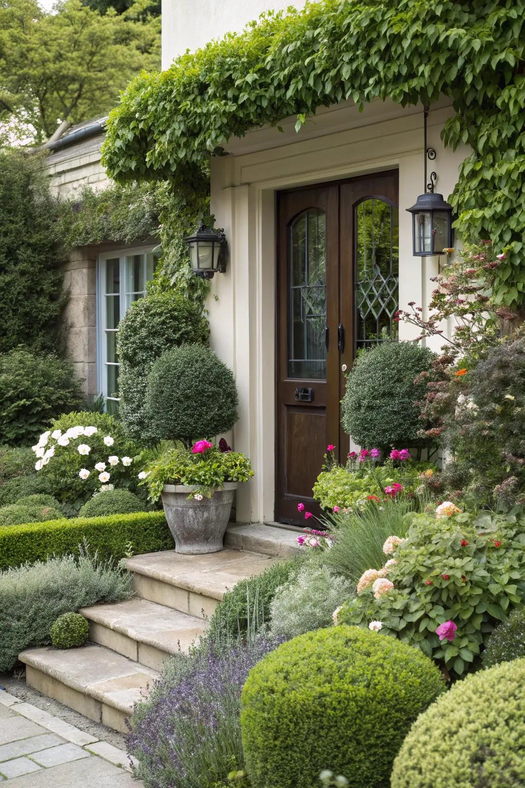 Verdure enhances the welcoming sensation of your entryway.