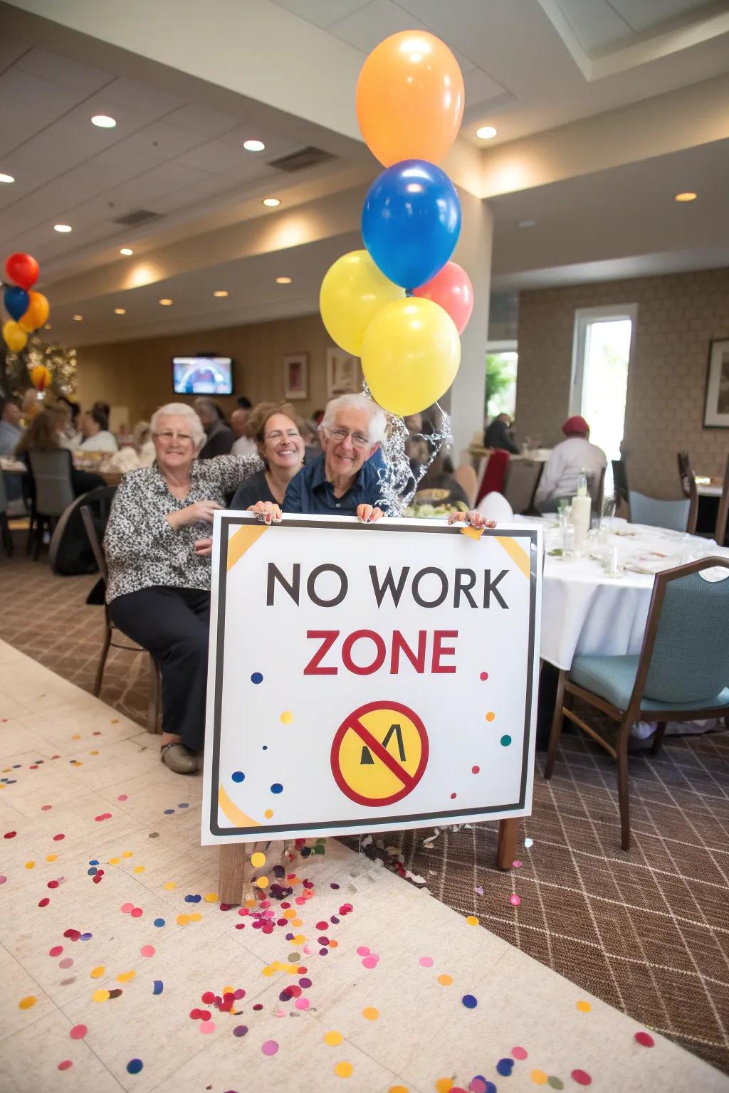 Humorous props introduce a delightful and playful aspect to the celebration.
