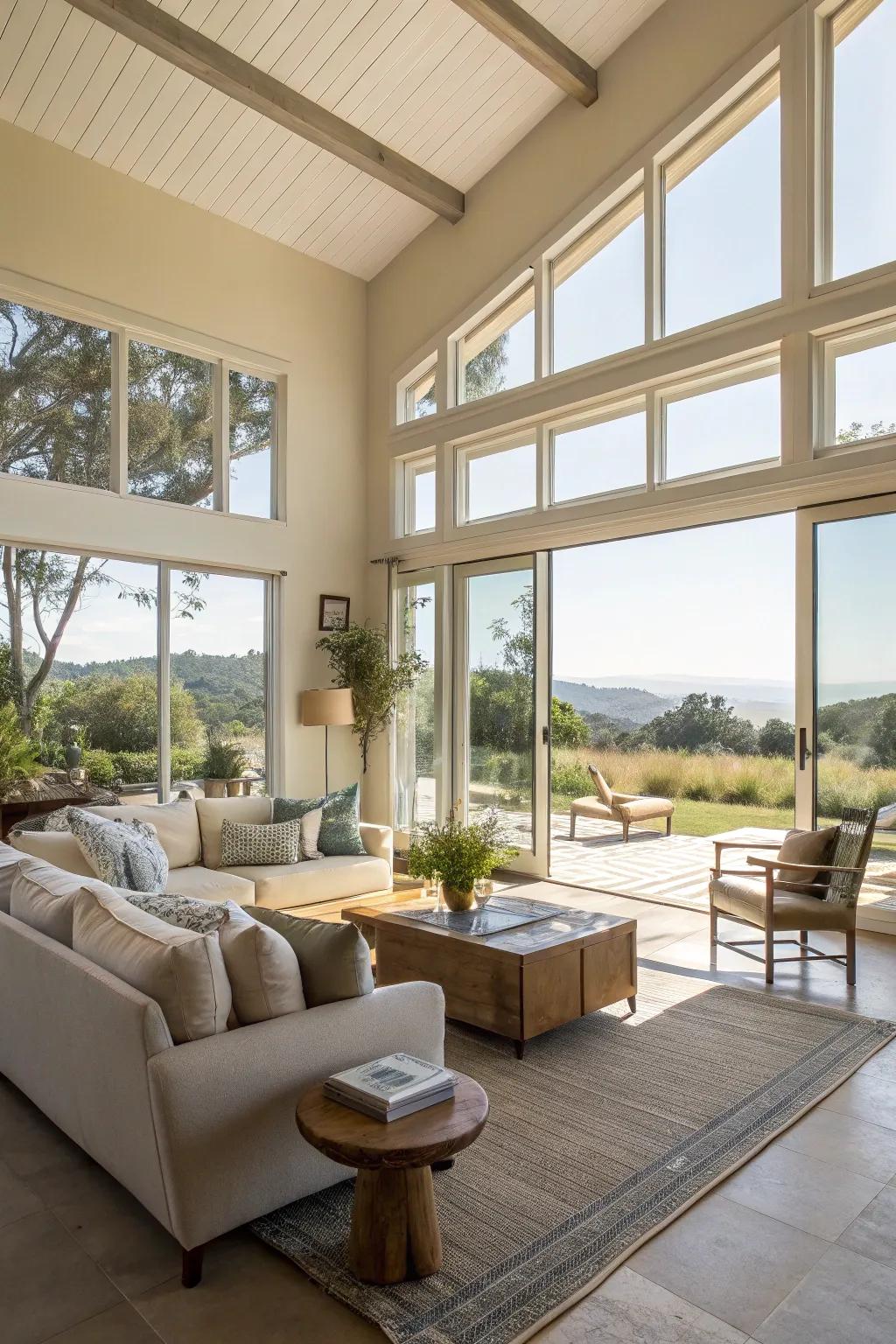 Open areas and abundant natural light cultivate an inviting atmosphere.
