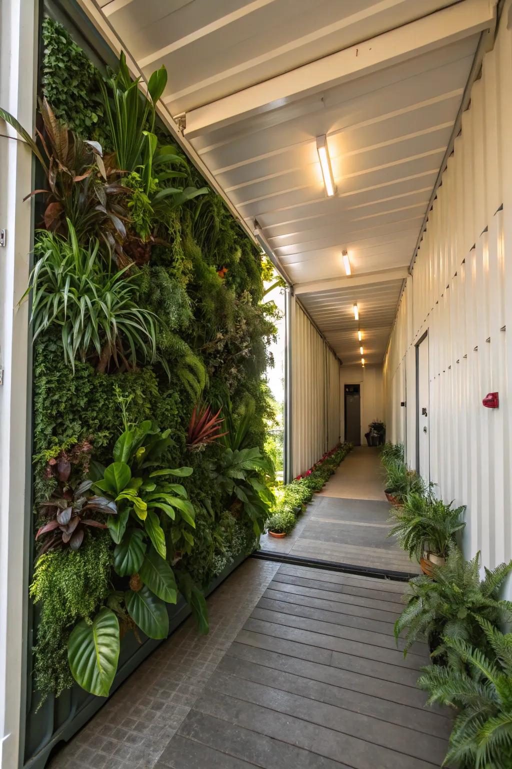 An interior verdant sanctuary that invigorates your area.