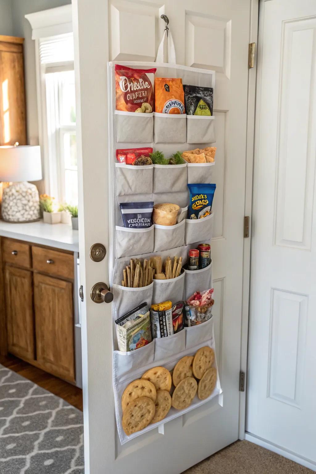 Above-threshold coordinators propose supplementary retention without occupying shelving expanse.