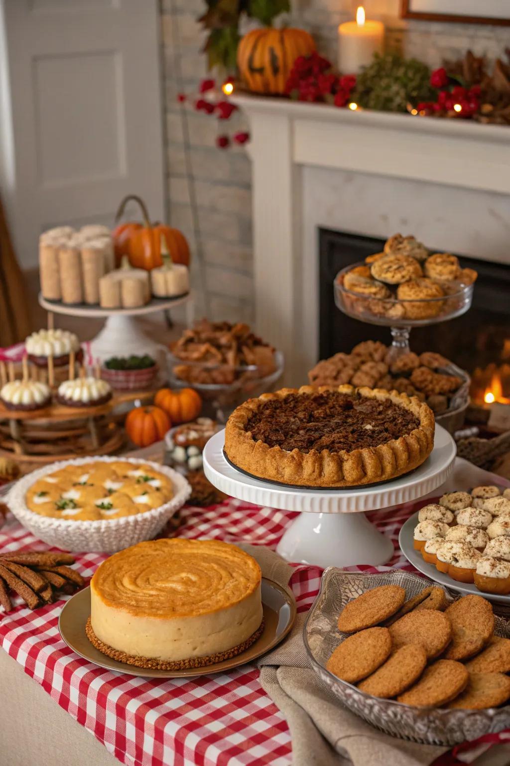 A Thanksgiving haven for dessert aficionados.