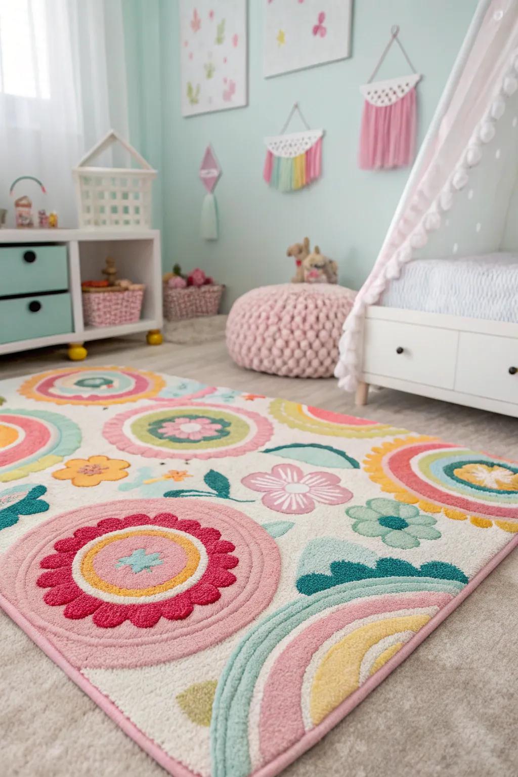 Rugs can add both warmth and style to a space.