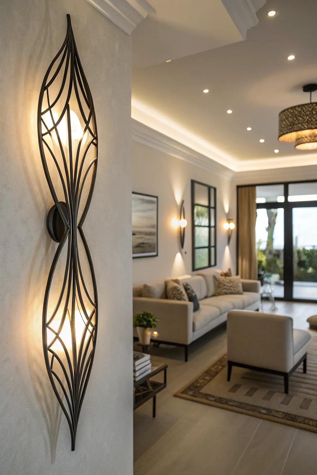 Create an impression through groundbreaking wall light designs.