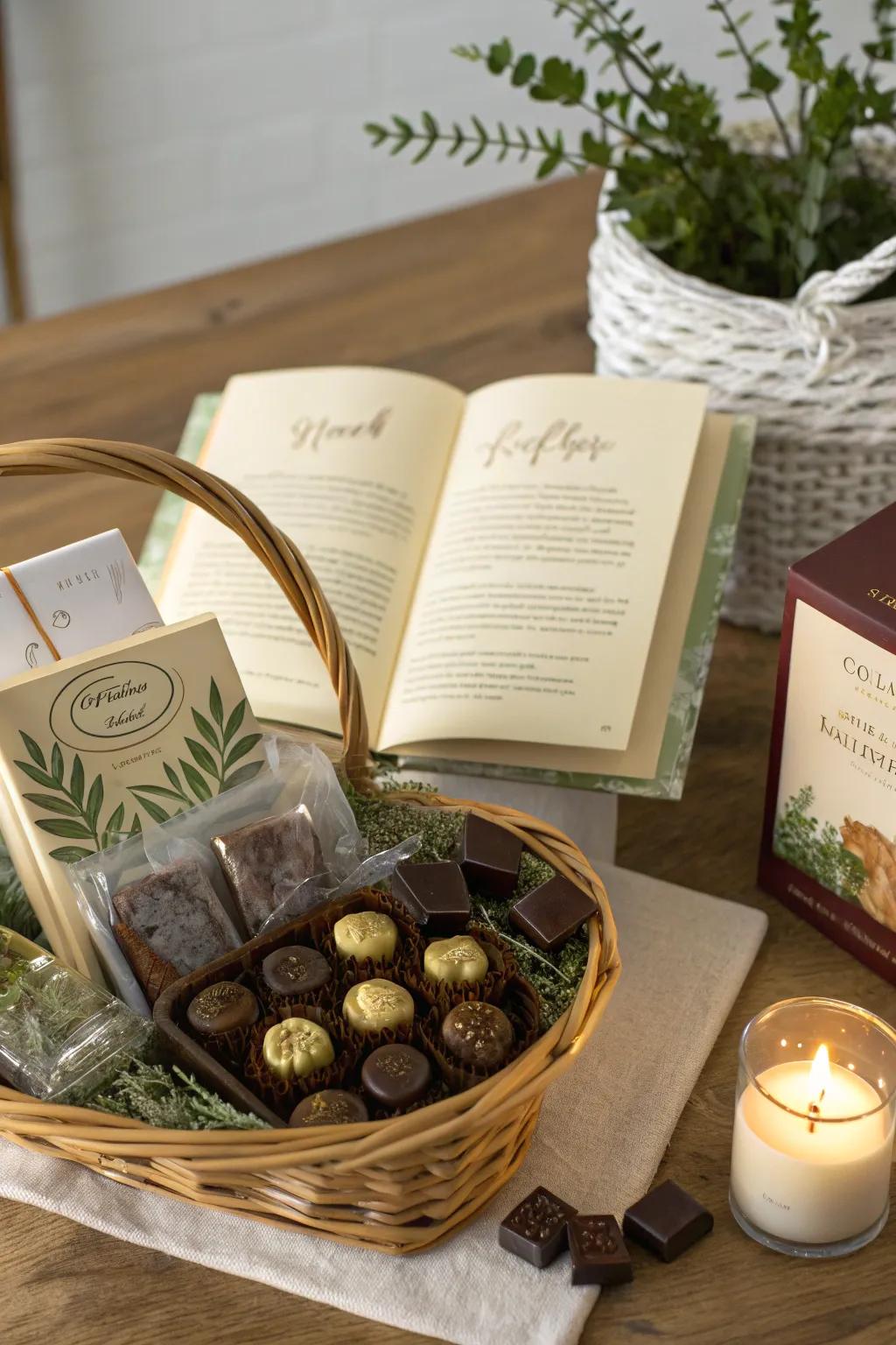 A personalized gift basket, thoughtfully designed to make them feel truly special.