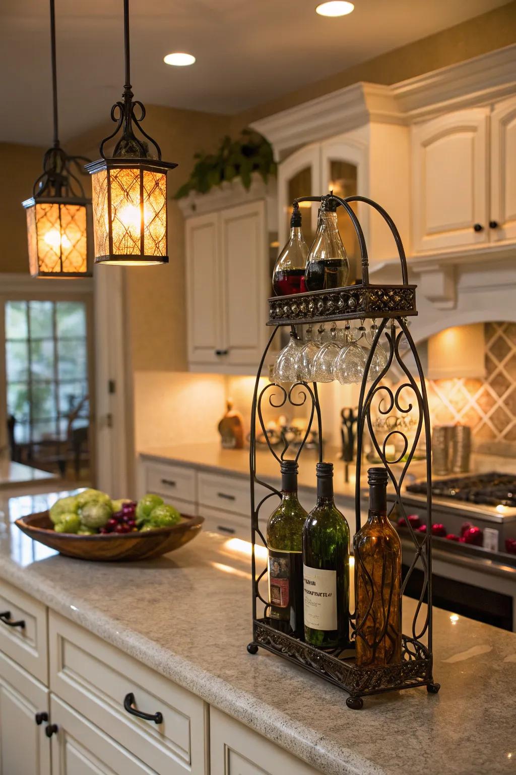 Transform your wine storage into an artful presentation.