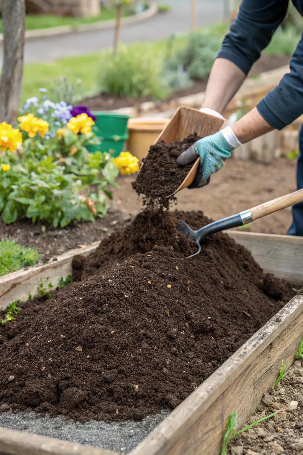 Java sediments, a gardener's concealed weapon for abundant land.