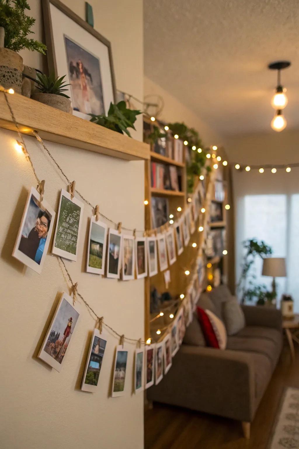 DIY Photo Garland: A Heartfelt Walk Down Memory Lane