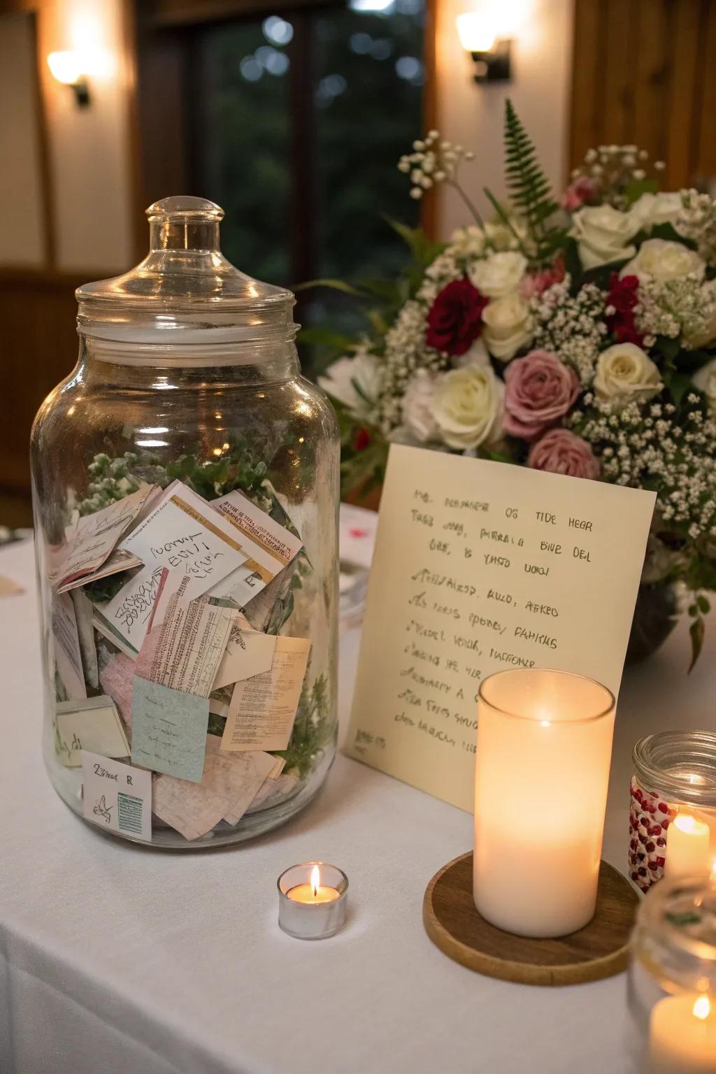 Collect cherished stories with a keepsake capsule.