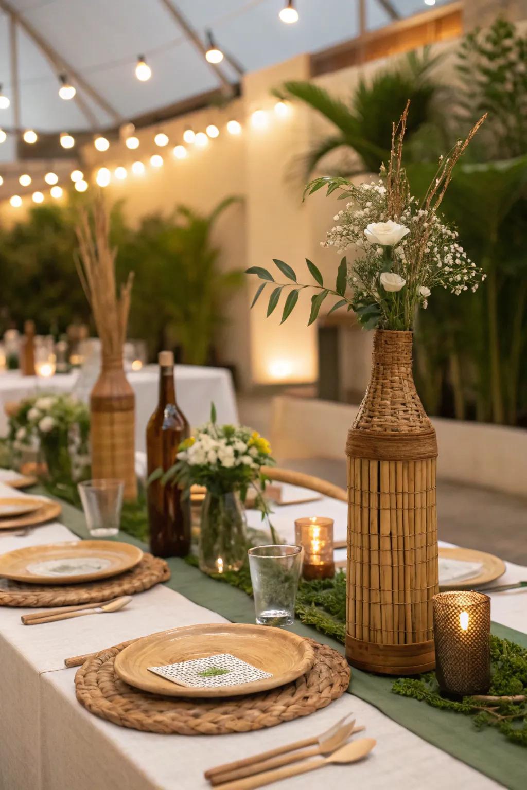 Environmentally responsible elegance without compromising on flair.