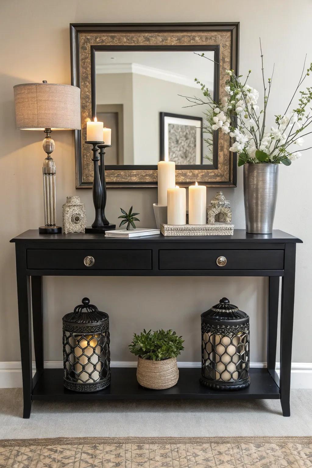 Balanced configurations enhance equilibrium and harmony.