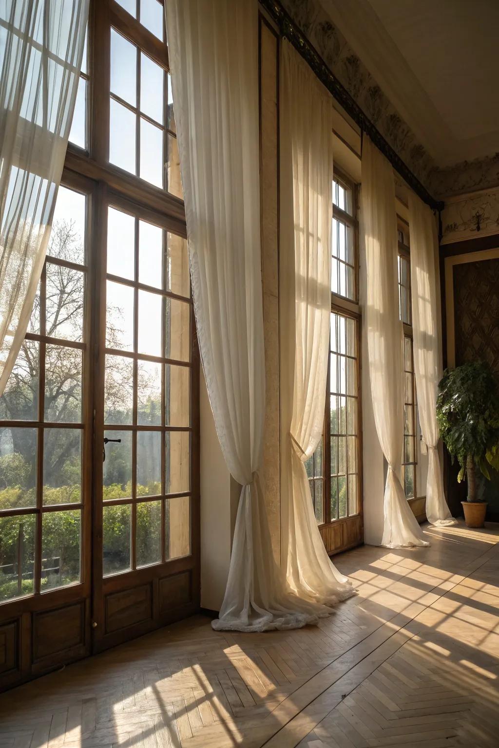 An open, airy space filled with natural light.