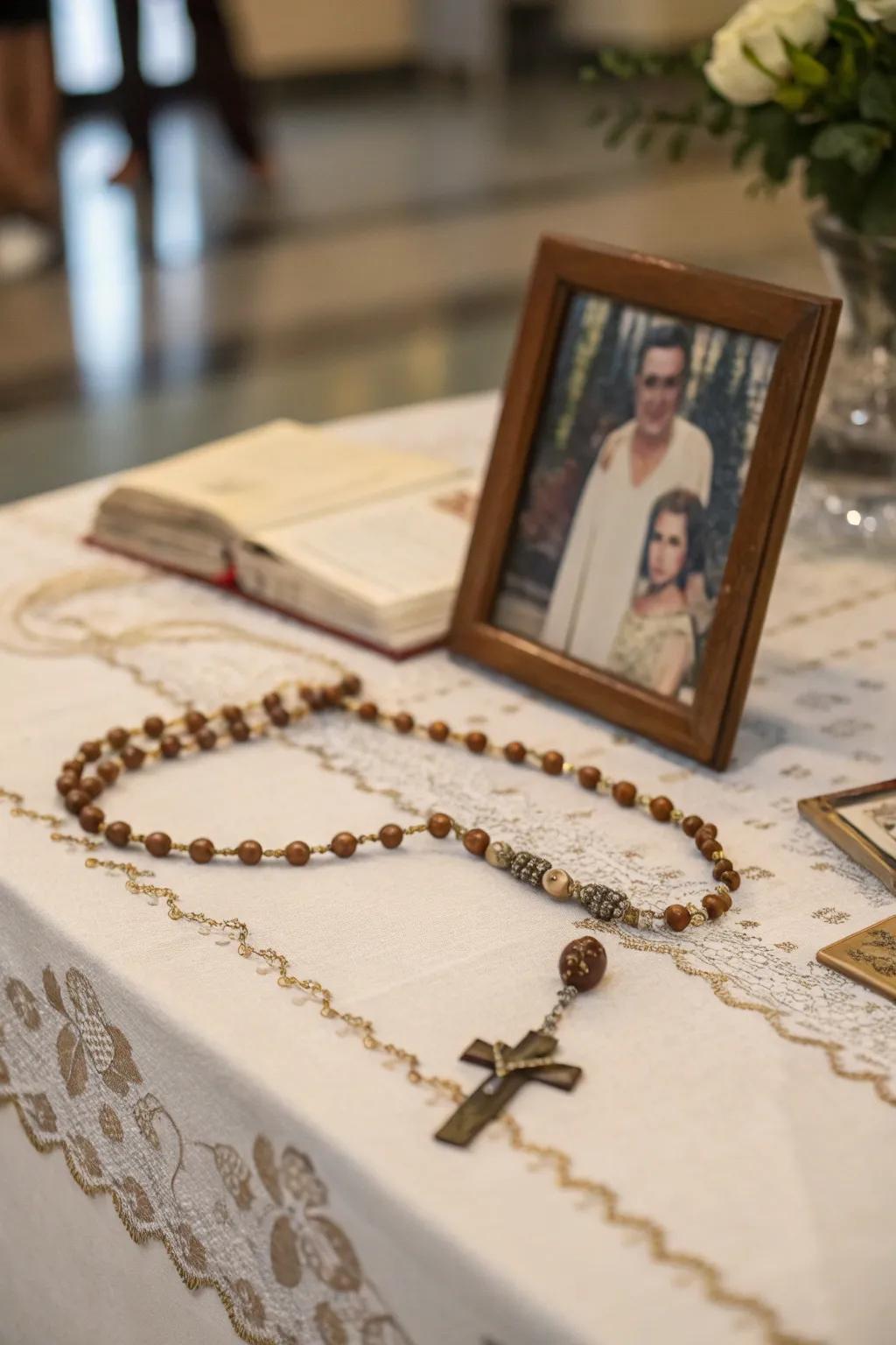Individual contributions generate an intimate attachment with your prayer area.